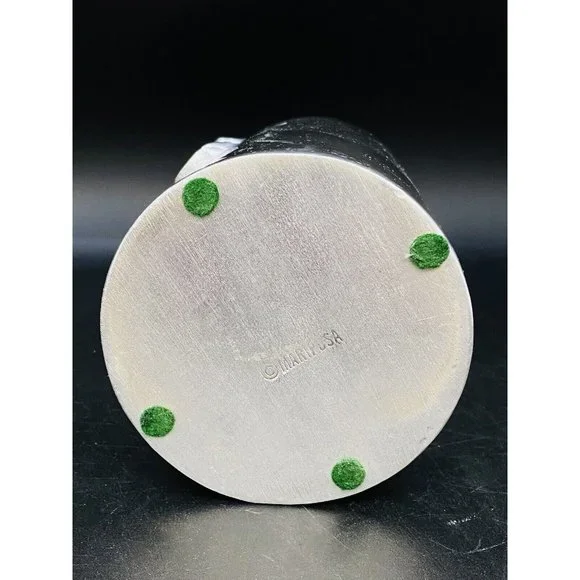 Mariposa Golf Themed 7” Wine Bottle Chiller Holder Polished Aluminum - Picture 6 of 10